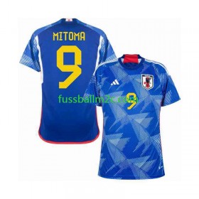 Fußballtrikots Japan MITOMA 9 Heim Trikotsatz WM 2022